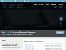 Tablet Screenshot of consulenzainformatica.it